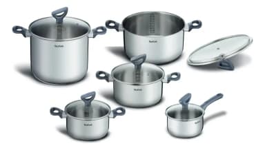 Batería de Cocina Tefal Daily Cook 10 Piezas (acero inoxidable, apta inducción)