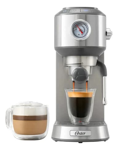 Cafetera Compacta Oster, Bomba Italiana 15 Bares, Bvstem7200