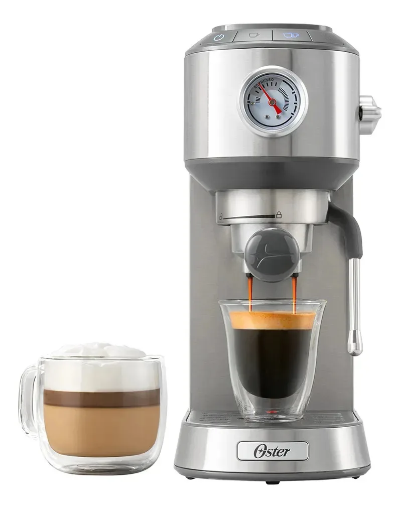 Cafetera Compacta Oster, Bomba Italiana 15 Bares, Bvstem7200