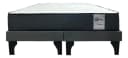 Cama Dreambed Europea 2 Plazas 190x150 Cm Base Dividida Color Grafito