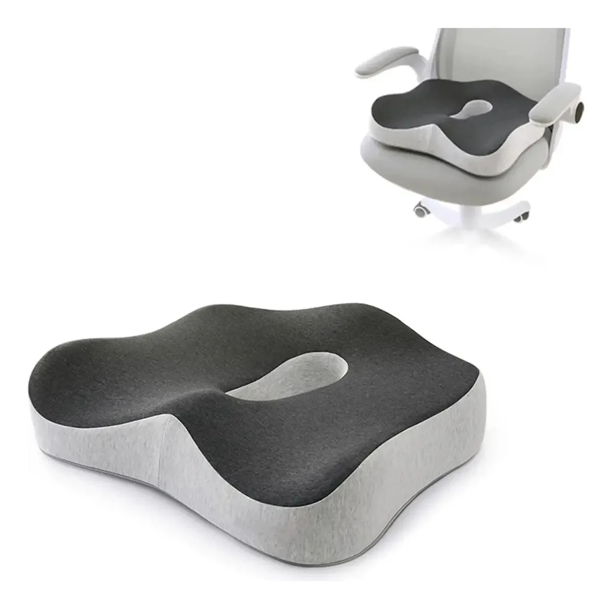 Cojín Ortopédico Ergonómico de Memory Foam VENTIMAKU (40 × 30 cm)
