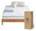 Colchón 2 Plazas Zinus Resortes Bonnell 150x190x15cm Color Blanco