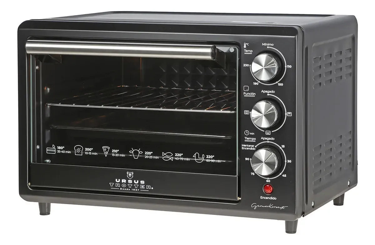 Horno Eléctrico 25 Litros Ursus Trotter Backofen Pro-b 1500w