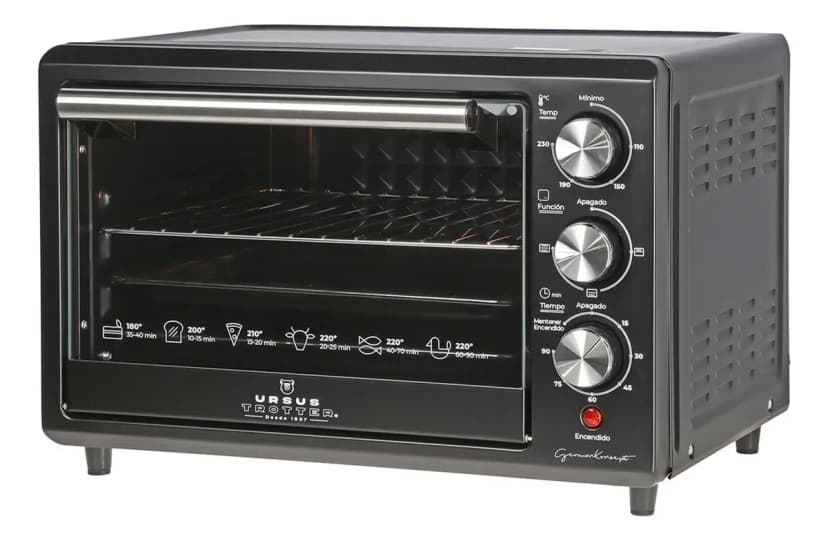 Horno Eléctrico 25 Litros Ursus Trotter Backofen Pro-b 1500w