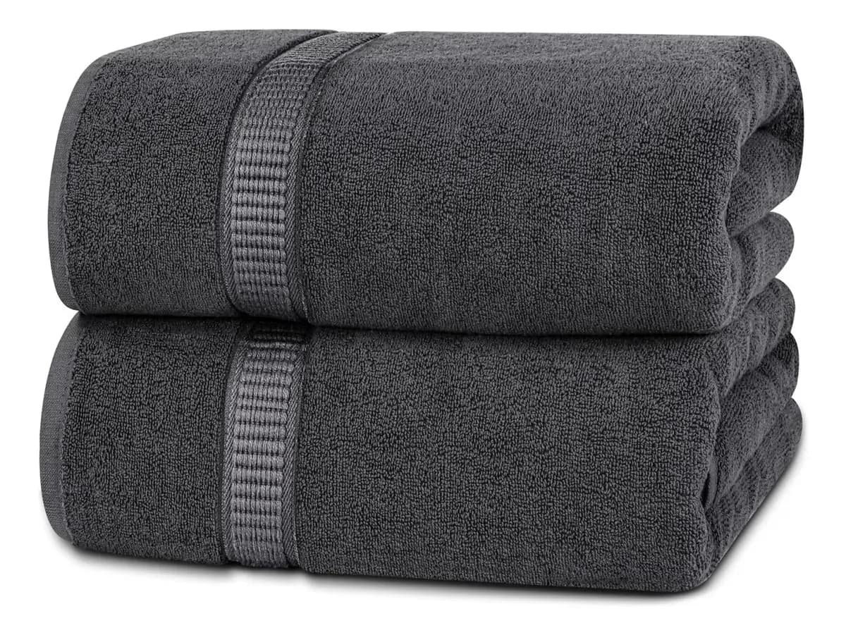 Pack 2 Toallas de Baño Aura Zeus 500 GSM (algodón, 70 x 140 cm)