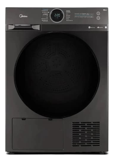 Secadora Bomba De Calor 12kg Md200h120t Midea Titanium
