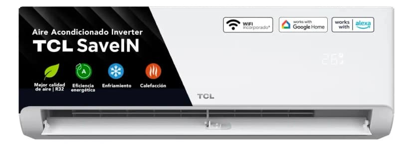 Aire Acondicionado Inverter TCL SaveIN 12000 BTU WIFI