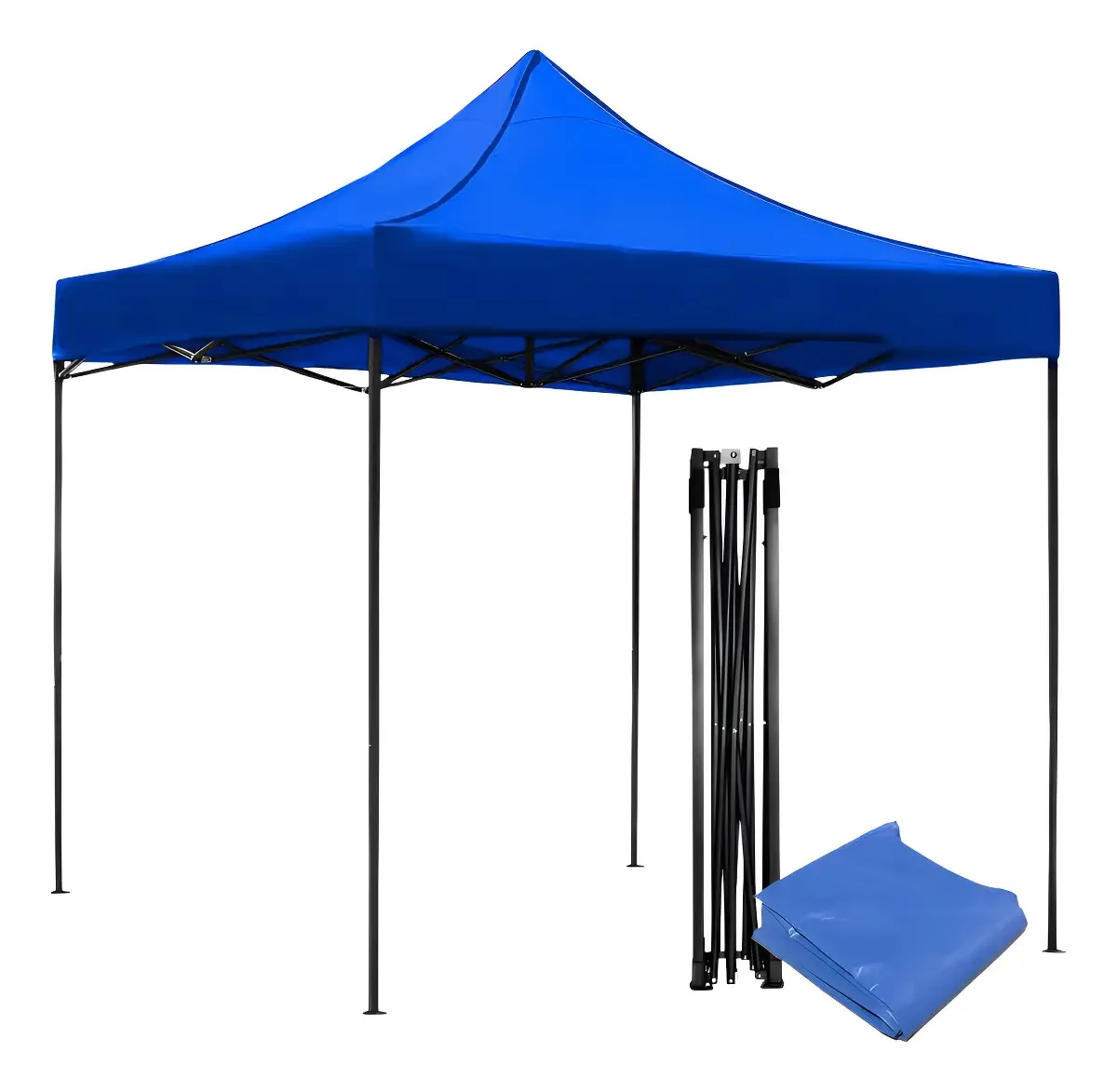 Toldo Plegable 3 × 3 m Dulces Sueños Impermeable con Protección UV